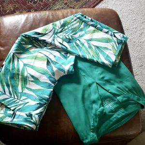 NY & Company 7th Avenue Design floral print pants size 16